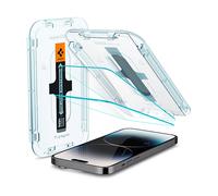 Spigen Glas.tR EZ Fit Vetro Temperato compatibile con iPhone 14 Pro, 2 Pezzi, Cristallino, Durezza 9H Pellicola prottetiva