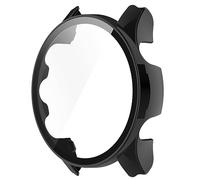 Vetro temperato Un pezzo per Shell Protezione dello Schermo per il Caso per Smart Watch Bumper Cover Pellicola Protettiva per GarminFore Custodia Protettiva Protezione Dello Schermo Carino Titolare