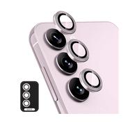 VETRO TEMPERATO WIGENTO Anello di Alluminio con Temperato per Galaxy S24 FE 5G - Antigraffio, Antiriflesso - Facile per Galaxy S24 FE 5G