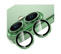 VETRO TEMPERATO WIGENTO Anello in Alluminio con Temperato H9 per iPhone 16 / 16 Plus - Protezione Fotocamera per iPhone 16, iPhone 16 Plus