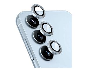 VETRO TEMPERATO WIGENTO Anello Protettivo in Alluminio con Temperato per Galaxy A15 - Antigraffio, Anti-impronte