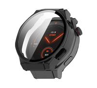 VETRO TEMPERATO WIGENTO Custodia in plastica con temperato 9H per Honor Watch 5 Ultra - Antigraffio - Facile per Watch 5 Ultra