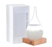 Vetro tempesta moda creativo goccia d'acqua vetro barometro vetro tempesta per previsioni meteo fantastici regali fantasiosi utilizzati per la casa e l'ufficio, decorazione desktop, piccoli regali di