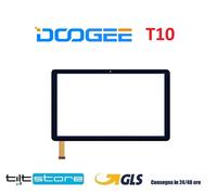 VETRO TOUCH SCREEN DOOGEE T10 TABLET SCHERMO NERO