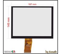 VETRO TOUCH SCREEN NAVIGATORE RADIO PER DODGE RAM 3500 CHASSIS CAB
