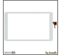 VETRO TOUCH SCREEN PER ALCATEL ONETOUCH VF1296 OT-VF1296 BIANCO