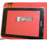 VETRO+TOUCH SCREEN per CLEMPAD CLEMENTONI XL DA 8" ORIGINALE 100% DISPLAY NERO