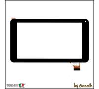 VETRO TOUCH SCREEN PER ESTAR BEAUTY 2 HD QUAD CORE PURPLE MID7388P MID7378P NERO