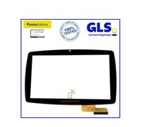 VETRO TOUCH SCREEN per LISCIANI MIO TAB 7 2019 SPECIAL MP0101632 MP0101317 NERO