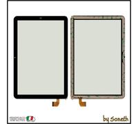 VETRO TOUCH SCREEN PER MEDIACOM SMARTPAD IYO 10 M-SP1HY4G NERO