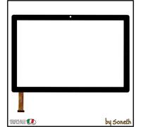 VETRO TOUCH SCREEN PER MEDIACOM SMARTPAD X10 M-SP1X10A NERO