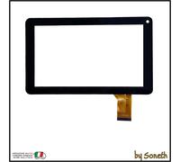 VETRO TOUCH SCREEN PER TYF1067-20121227-V1 NERO