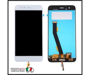 VETRO TOUCH SCREEN SCHERMO LCD DISPLAY PER XIAOMI MI6 MI 6 MCE16 MCT1 BIANCO