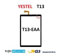 VETRO TOUCH SCREEN YESTEL T13 YESTEL T13-EAA TABLET SCHERMO NER0