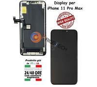 VETRO TOUCHSCREEN PER APPLE IPHONE 11 PRO MAX SCHERMO LCD DISPLAY COME ORIGINALE