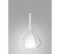 EDISON 3481-50-241 VETRO TRASPARENTE COMPLETO DI CAVO X KIT LUCI SENZA BASE DI ATTACCO