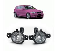 Vetro Trasparente Fari Fendinebbia Nero Chiaro Adatto A per BMW 1er E81 E82 E87