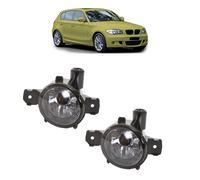 Vetro Trasparente Fendinebbia Nero Fumare Adatto per BMW 1er E81/E82/E87/E88