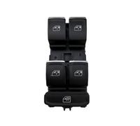 vetroauto Per Golf Per MK7 Per Passat B8 Per Tiguan alzavetri | 5G0959857D Senza Cromo 5G0959857C Con Interruttore Alzacristallo Principale(5G0959857C chrome)