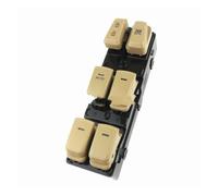 vetroauto Per Hyundai Per Sonata 2011-2014 tastoporta | Pulsante Console Interruttore Comando Principale Alzacristallo Elettrico 93570-3S000 93570-3S000RY(Beige 1)