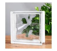 vetromattone Mattone di vetro cavo trasparente, elevata resistenza alla compressione e all'usura, per la decorazione architettonica(Style 6)