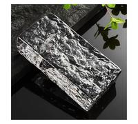 vetromattone Solid Double-Sided Crystal Bricks，Office Decorative Partition Wall，highly Transparent(Style5)