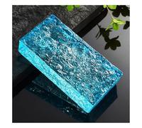 vetromattone Solid Double-Sided Crystal Bricks，Office Decorative Partition Wall，highly Transparent(Style4)