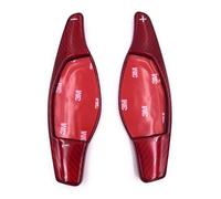 Vetroresina Palette Cambio Leva Paddle per Audi Rs R8 RS3 Luft 2016-2020 Rosso