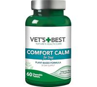 Vet's Best Comfort Calm Integratore Calmante Cani 60 Compresse Masticabili | Aiuto calmante per cani. Allevia l'ansia, favorisce il relax e l'equilibrio comportamentale senza causare sonnolenza.