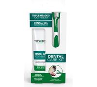 Vet's Best Kit gel dentifricio per cani per pulire i denti e rinfrescare l'alito