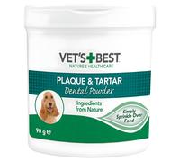 Vet's Best Polvere dentale naturale per cani, Denti puliti e alito fresco, 90 g