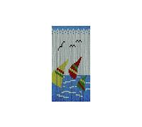 Vette CDF01043 Vele Tenda a Piastrina, Blu