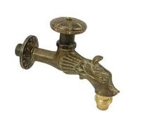 Vette CDF03705 Rubinetto Artistico per Fontane, Ottone a Vitone, Bronzo Anticato