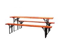 Vette Set birreria Tavolo + 2 panche cm. 220x60