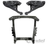 Vettore Assi + Ammortizzatore Anteriore Adatto per Dacia Dokker Logan II Sandero