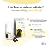 Vettys Integra Mobilità Cane Integratore Benessere Articolare 30 Compresse Masticabili