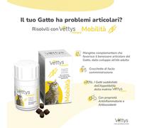 Vettys VETTYS INTEGRA MOBILITA' GATTO 30 COMPRESSE MASTICABILI