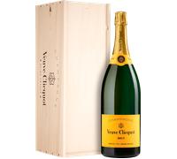 Veuve Clicquot Brut Yellow Label Jeroboam in Scatola di Legno - 3 litri