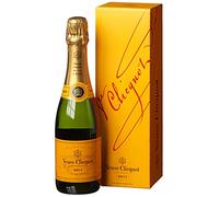 VEUVE CLICQUOT Brut Yellow Label Mezza Bottiglia Champagne - BOX - 375ml - IT