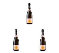 Veuve Clicquot Champagne ROSÉ Brut 12,5% Vol. 0,75l (Confezione da 3)