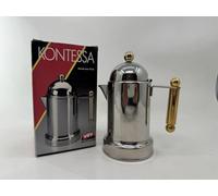 VEV08026 VEV CAFFETTIERA A SERVIRE TZ 6 KONTESSA INOX M/ORO