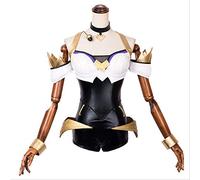 VEVEFHUANG Costume Cosplay LOL KDA Costume Cosplay Volpe Ahri Parrucche Orecchie Donna Tuta per Halloween Party XL ali