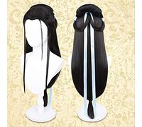 VEVEFHUANG White Snake Costumi Cosplay Madame White Snake Cos Chinese Love Story BaiSuZhen Cos White Long Dress Parrucca Headwear Parrucca taglia unica