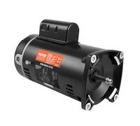 VEVOR 1.5HP 56Y Motore per pompa per piscina 115V(12.8A)/230V(6.4A) 3450RPM Fattore di lavoro 1.1 Condensatore 90μF/250V Flangia quadrata Motore sostitutivo rotante in senso antiorario per piscine