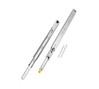 VEVOR 1 Paio di Guide per Cassetti a Estensione Completa, Capacità di Carico 113,4 kg, Guide per Cassetti con Bloccaggio, Cuscinetti a Sfera con Guida Scorrevole, 780 x 53 x 19,5 mm