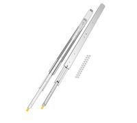 VEVOR 1 Paio di Guide per Cassetti a Estensione Completa, Capacità di Carico 226,7 kg, Guide per Cassetti con Bloccaggio, Cuscinetti a Sfera con Guida Scorrevole 1555 x 76 x 19,5 mm