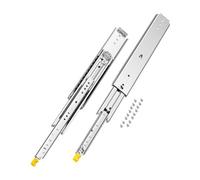 VEVOR Guide per cassetti con estrazione, 508 mm, guide per cassetti bloccabili, 1 paio, portata 226,8 kg, binario scorrevole montato lateralmente con cuscinetto a sfera e bloccaggio