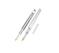 VEVOR 1 Paio di Guide per Cassetti a Estensione Completa, Capacità di Carico 226,8 kg, Guide per Cassetti con Bloccaggio, Cuscinetti a Sfera con Guida Scorrevole, 945 x 76 x 19,5 mm