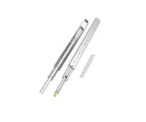 VEVOR 1 Paio di Guide per Cassetti a Estensione Completa, Capacità di Carico 226,8 kg, Guide per Cassetti con Bloccaggio, Cuscinetti a Sfera con Guida Scorrevole, 1047 x 76 x 19,5 mm