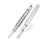 VEVOR 1 Paio Guide per Cassetti a Estensione Completa, Capacità di Carico di 226,8 kg, Cuscinetti a Sfera con Guida Scorrevole Montaggio Laterale con Serratura 793 x 76 x 19,5 mm 226,8 kg